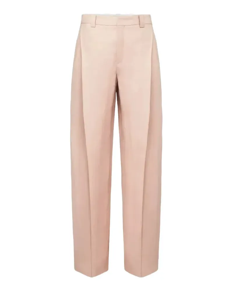 Drykorn pleated wide-leg trousers - Orange Orange