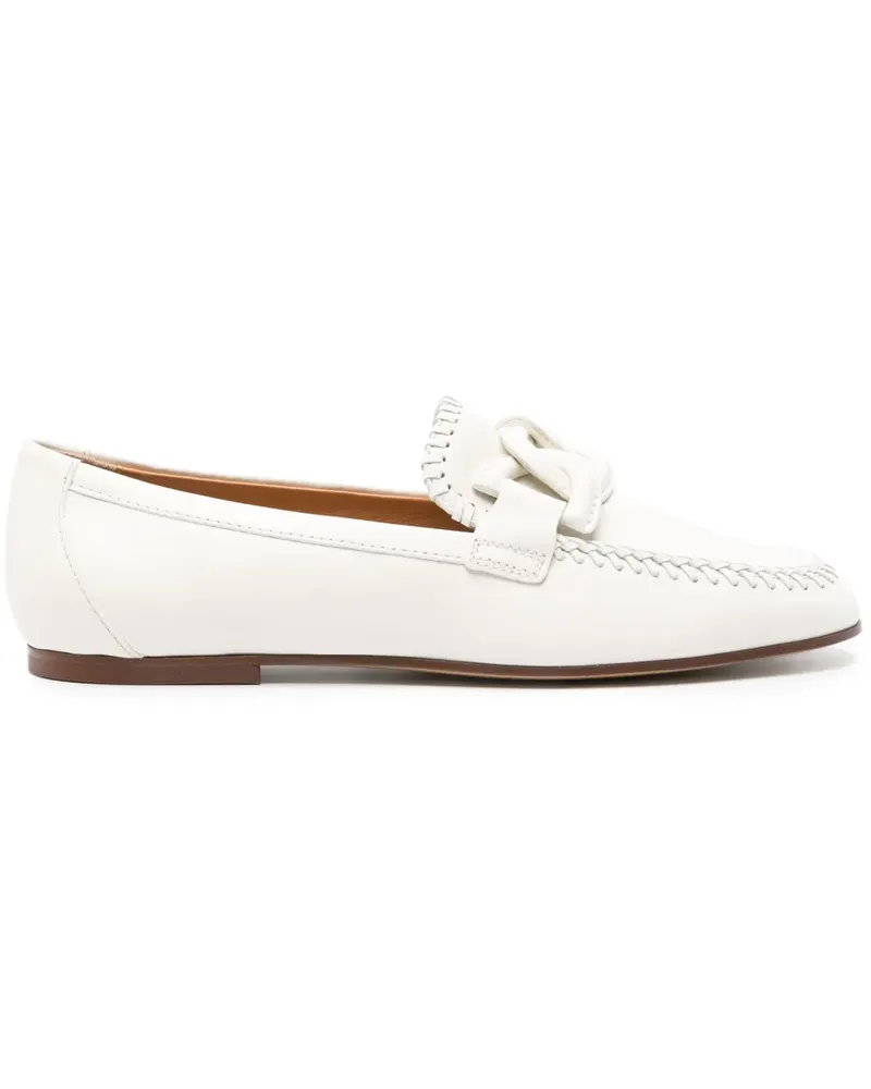 TOD'S Kate Loafer aus Leder - Weiß Weiß
