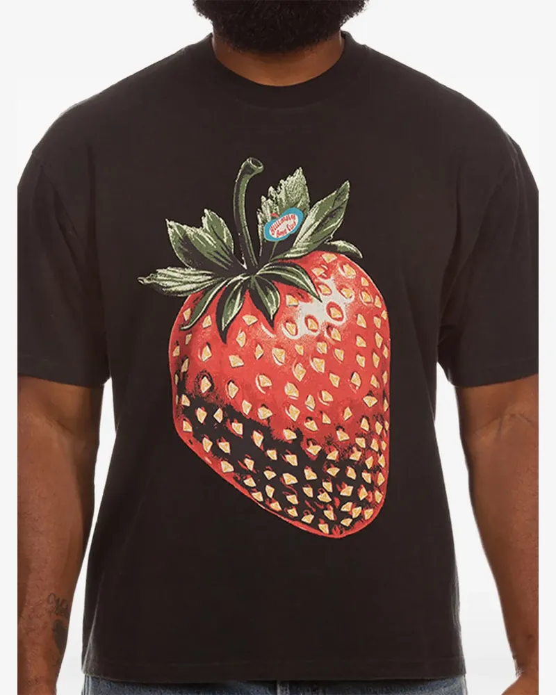 Billionaire Boys Club Diamond Berry T-Shirt mit Print - Schwarz Schwarz