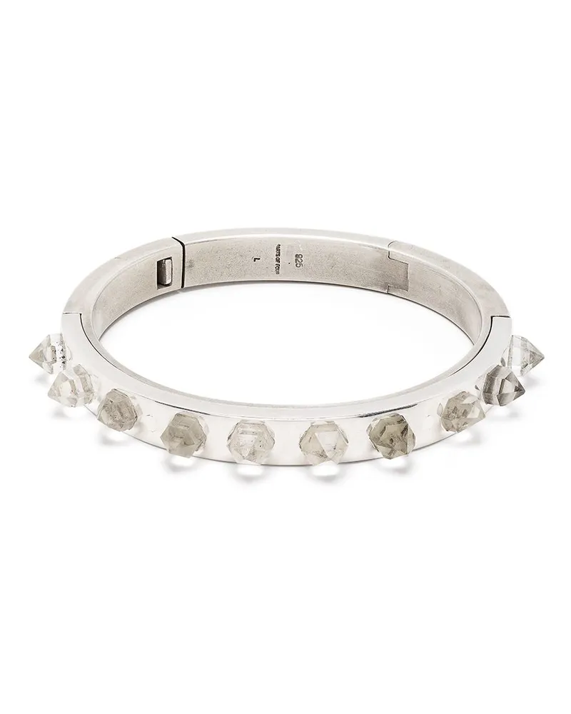 Parts Of Four Armband mit Quarznieten - Silber Silber
