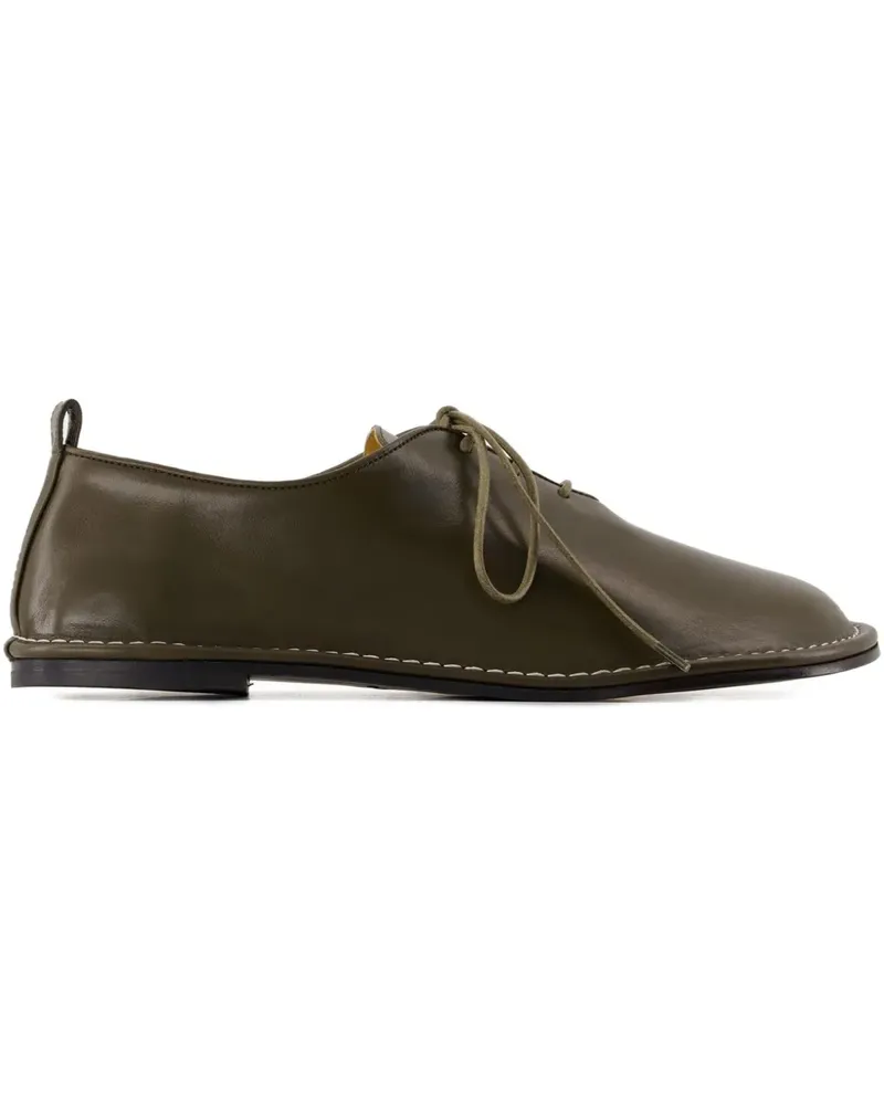 AMI Paris Schnürschuhe aus Leder - Grün Grün