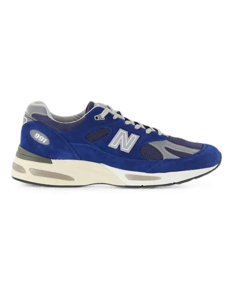 New Balance 991 Sneakers aus Wildleder - Blau Blau