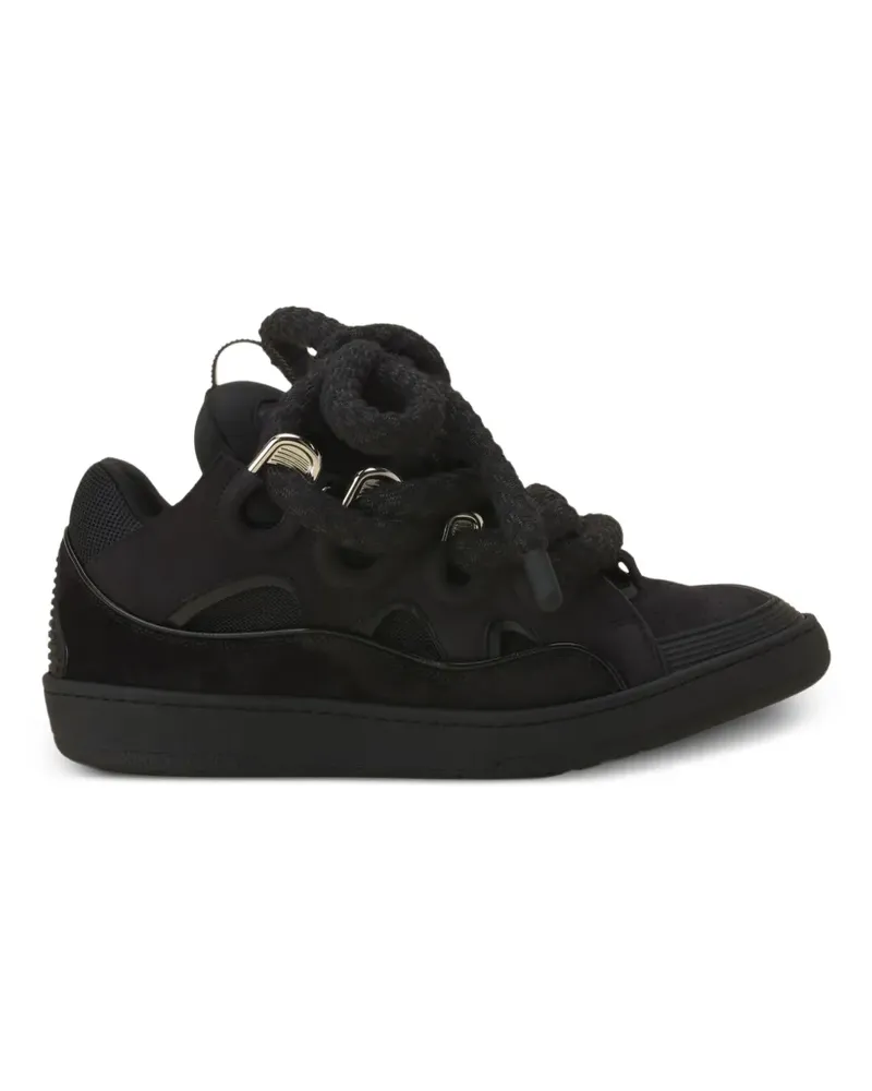 Lanvin Curb Sneakers aus Leder - Schwarz Schwarz
