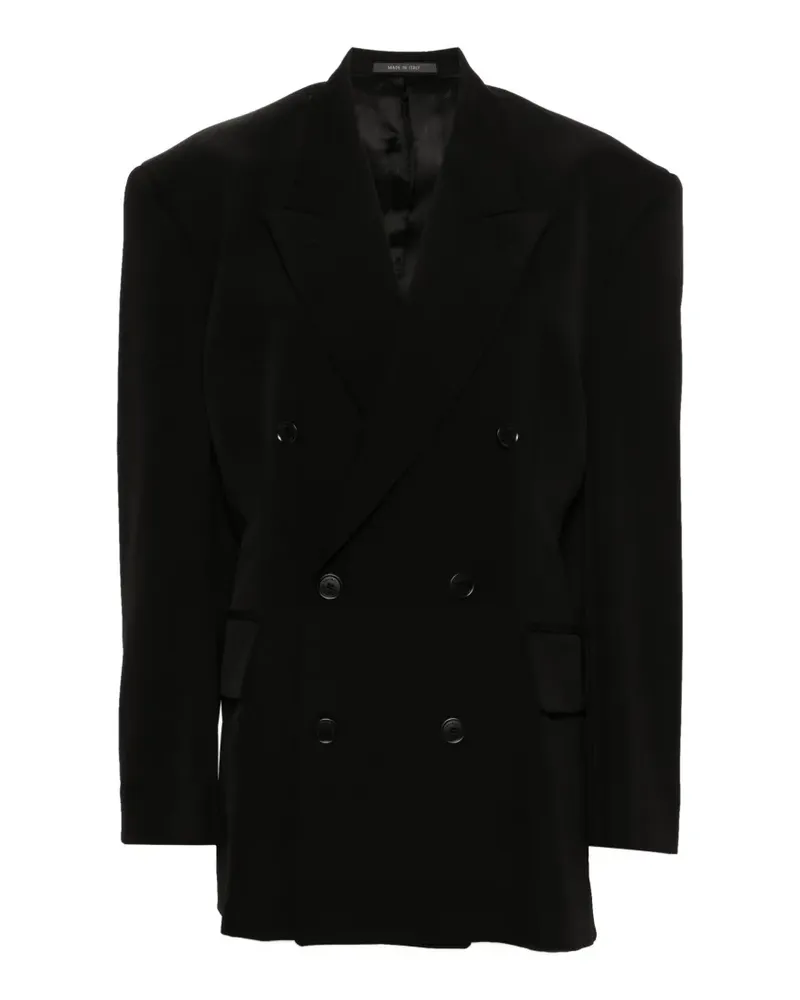 Balenciaga Blazer mit betonter Taille - Schwarz Schwarz