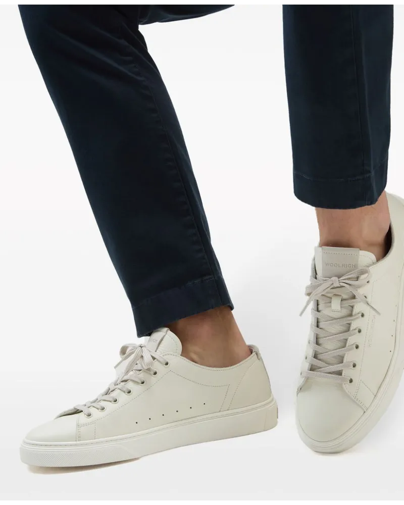 【送料&関税込】Woolrich retro Sneaker Woolrich Cloud Court Sneakers - Nude - bei MyBestBrands shoppen