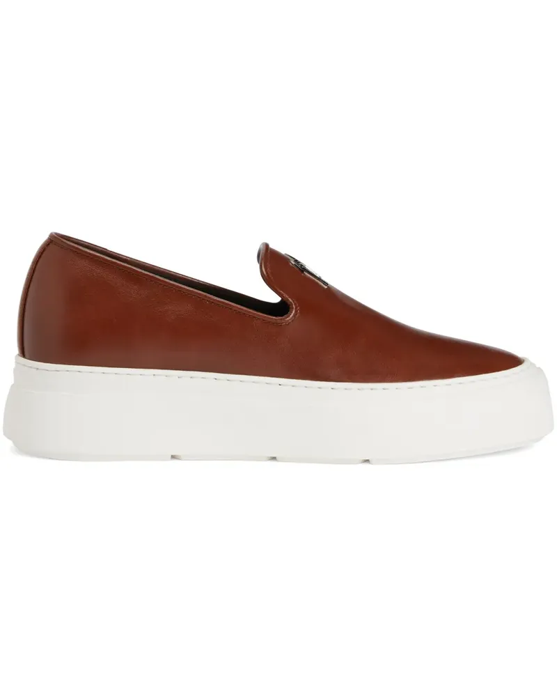 Giuseppe Zanotti Mike Loafer - Braun Braun