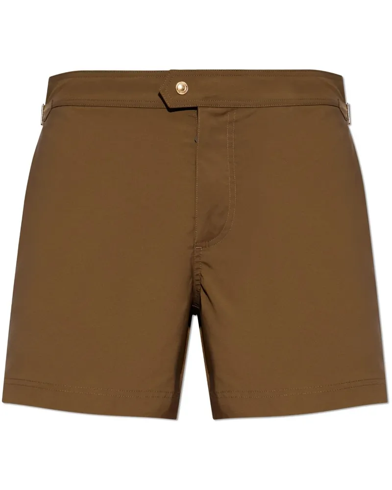 Tom Ford Klassische Badeshorts - Braun Braun