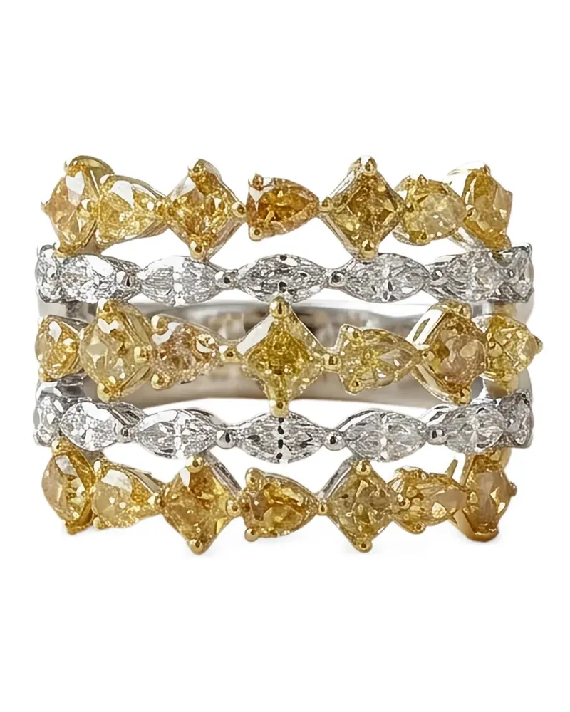 HYT Jewelry Ring mit Diamanten - Gold Gold