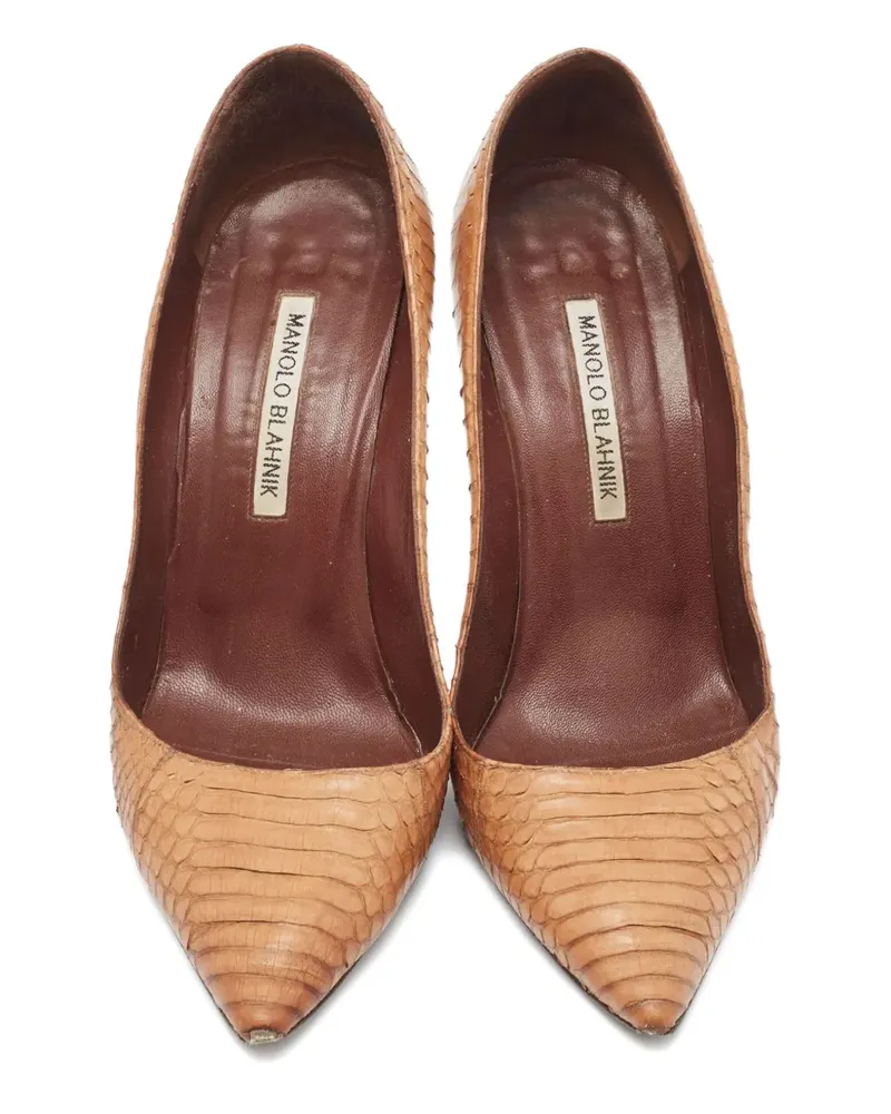 Manolo Blahnik 950059 Brown - Braun Braun