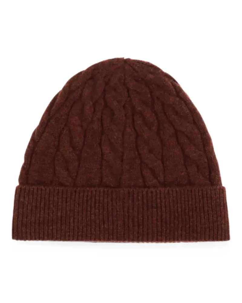 Loro Piana Cedar Beanie - Rot Rot
