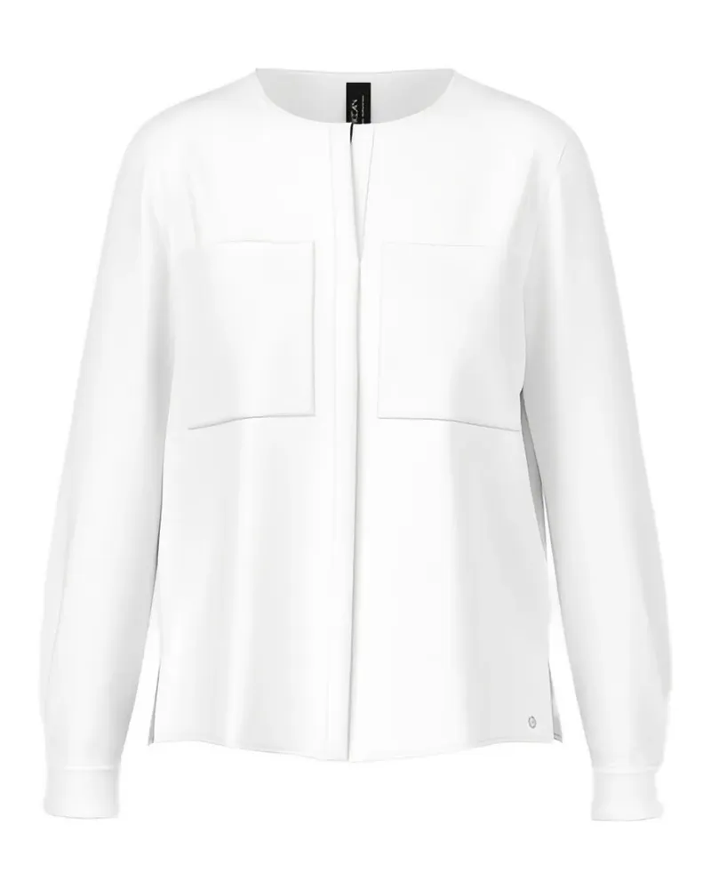 Marc Cain chest-pocket blouse - Weiß Weiß