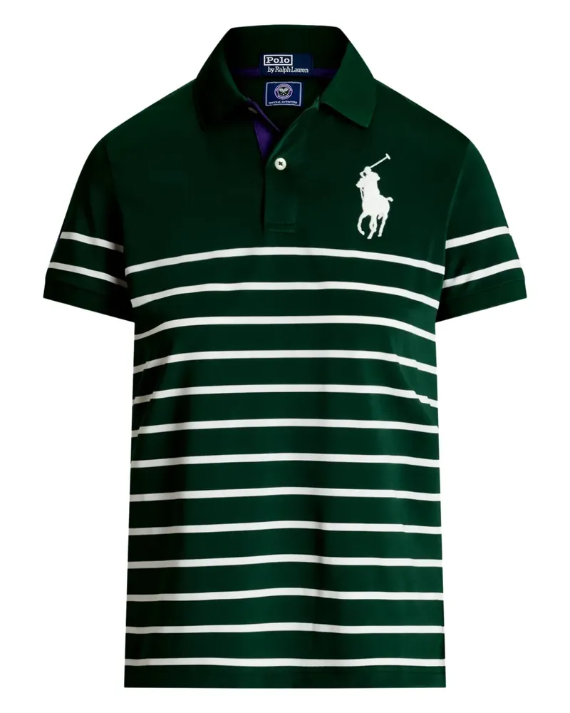 Ralph Lauren Gestreiftes Poloshirt - Grün Grün