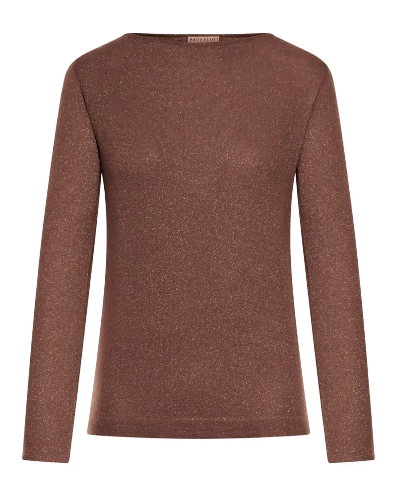 Brunello Cucinelli boat-neck top - Braun Braun