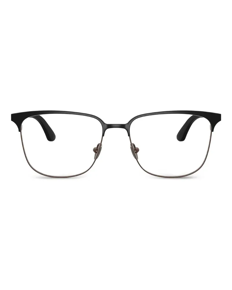 Giorgio Armani square-frame glasses - Schwarz Schwarz