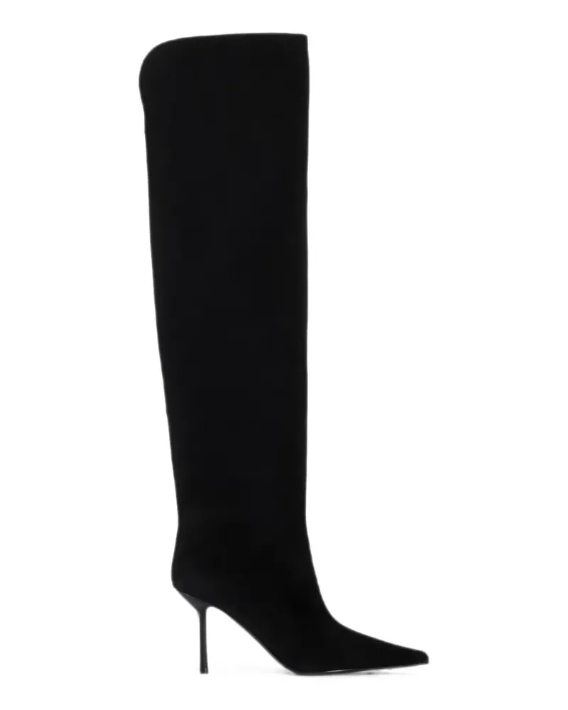 Le Silla Bella pointed-toe boots - Schwarz Schwarz