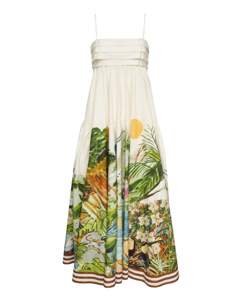 ALEMAIS Toucan Tango maxi dress - Nude Nude