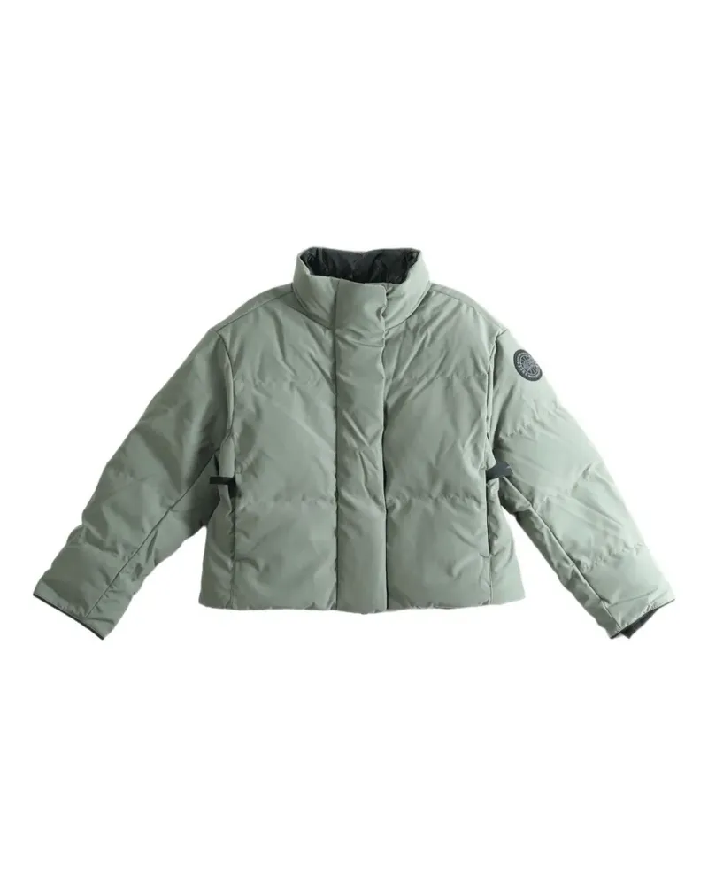 Canada Goose quilted logo-patch puffer jacket - Grün Grün