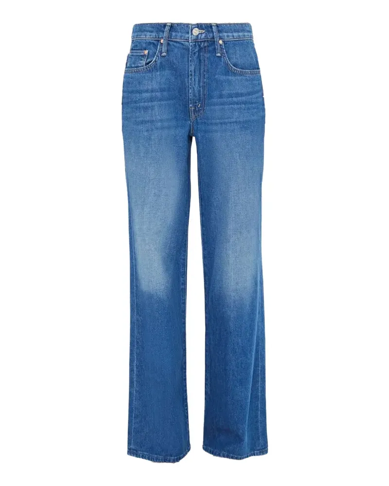 Mother mid-rise wide-leg jeans - Blau Blau