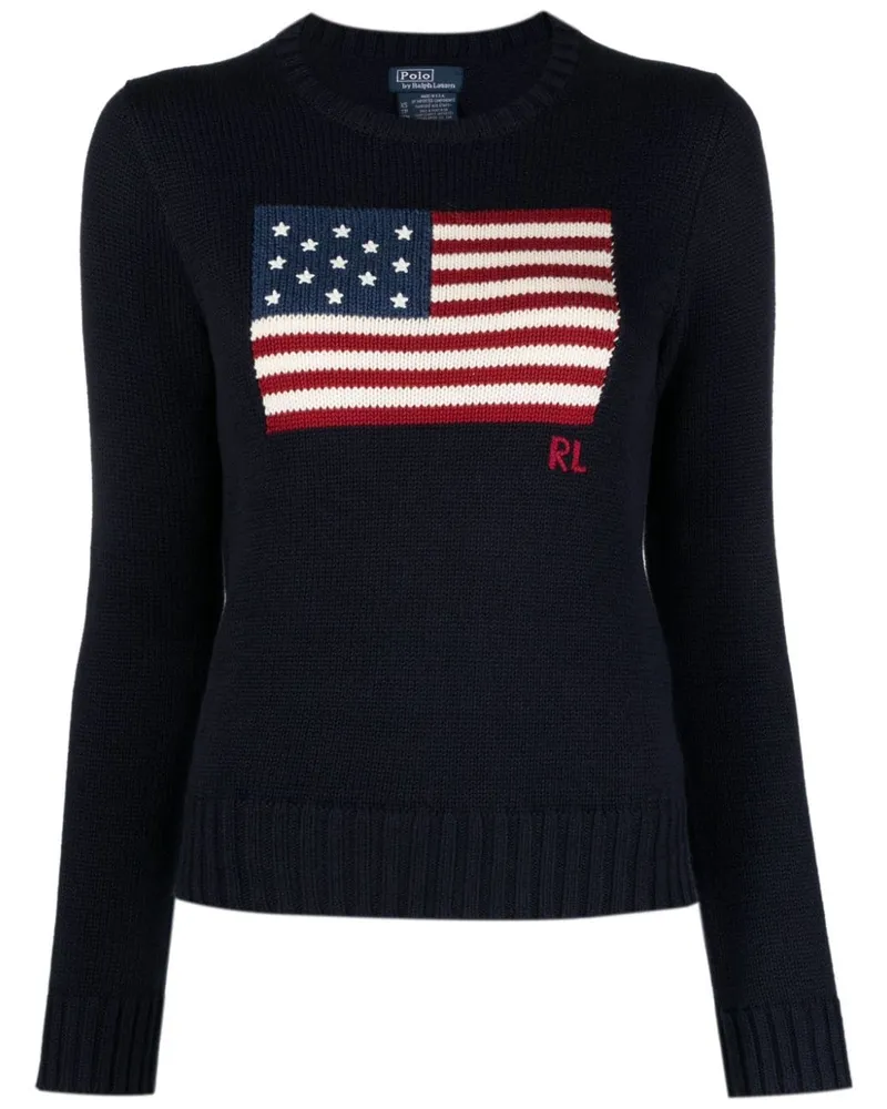 Ralph Lauren Pullover mit grafischem Muster - Blau Blau