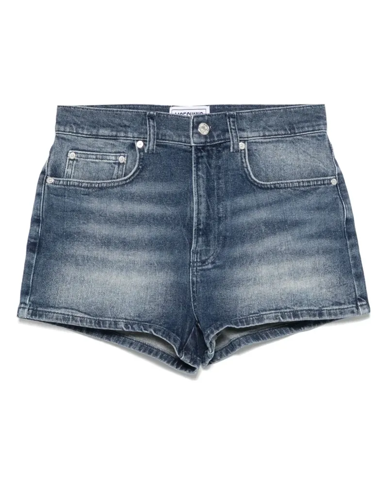 Moschino Klassische Jeans-Shorts - Blau Blau