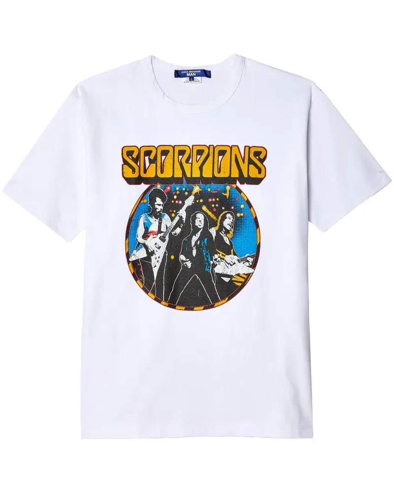 Junya Watanabe T-Shirt mit grafischem Print - Weiß Weiß