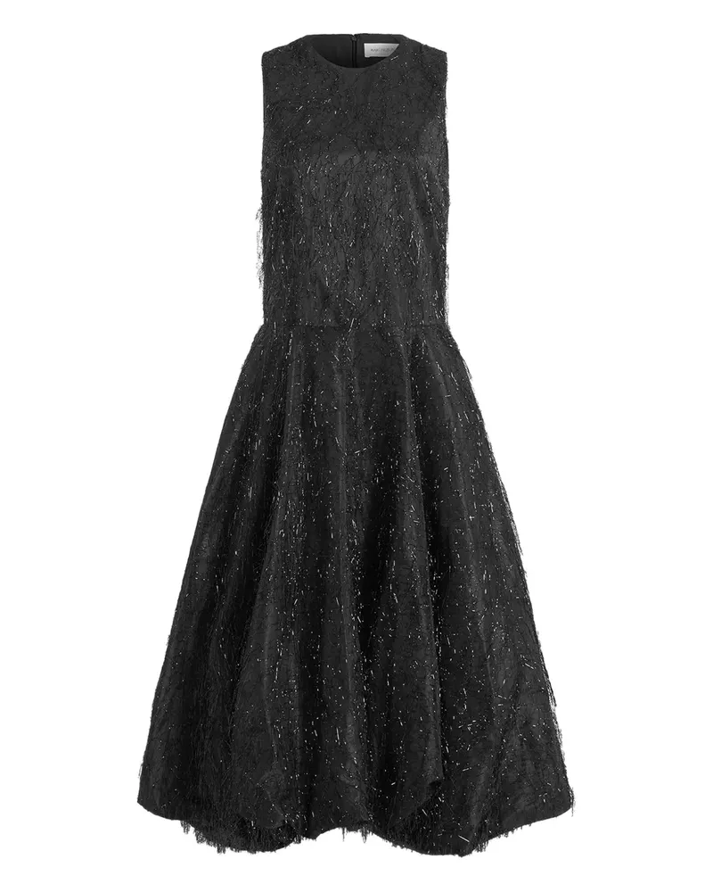 16ARLINGTON Tansi Midikleid - Schwarz Schwarz