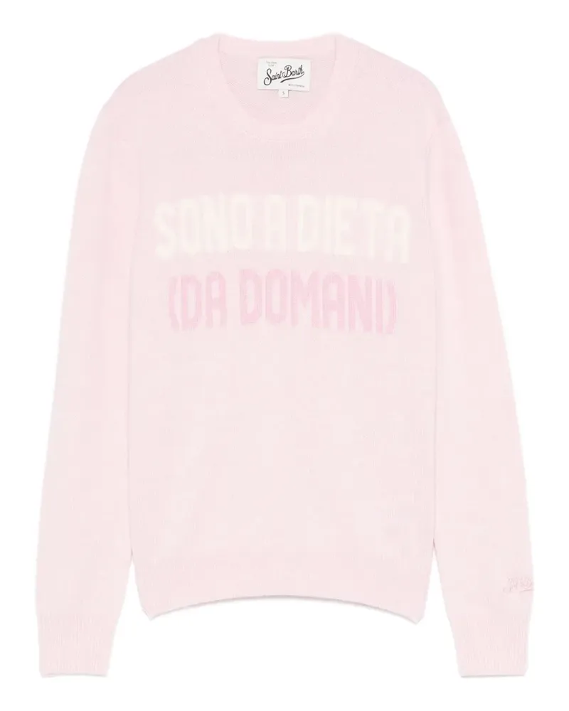 MC2 Saint Barth round-neck wool sweater - Rosa Rosa
