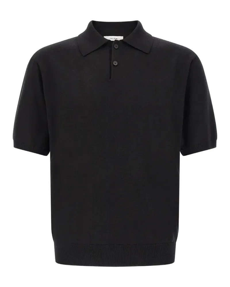 The Row Borges Poloshirt - Schwarz Schwarz