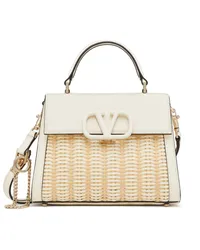 Valentino Garavani Kleine VSling Handtasche Nude