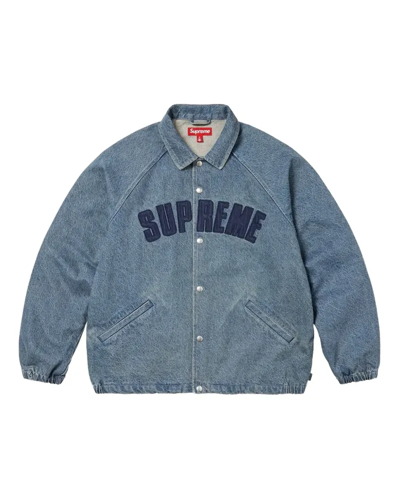 Supreme Being Jacke mit Logo-Stickerei - Blau Blau