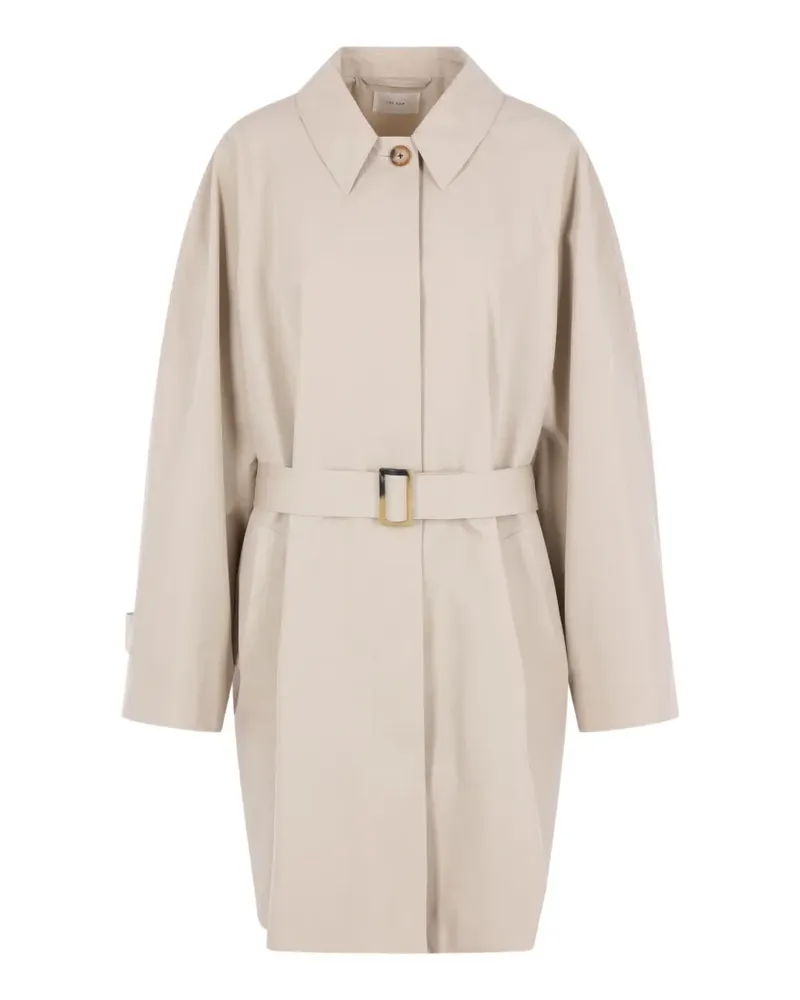 The Row Amaya belted coat - Nude Nude