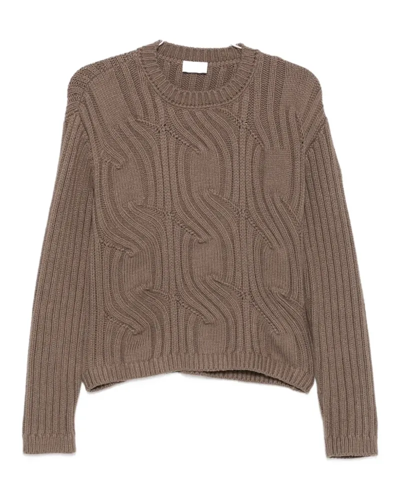 Moncler Gerippter Pullover - Braun Braun