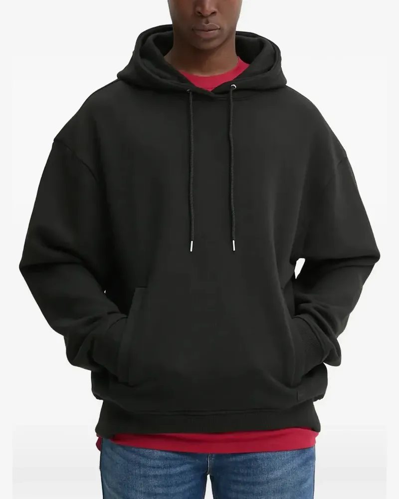 HUGO BOSS drawstring hooded sweatshirt - Schwarz Schwarz