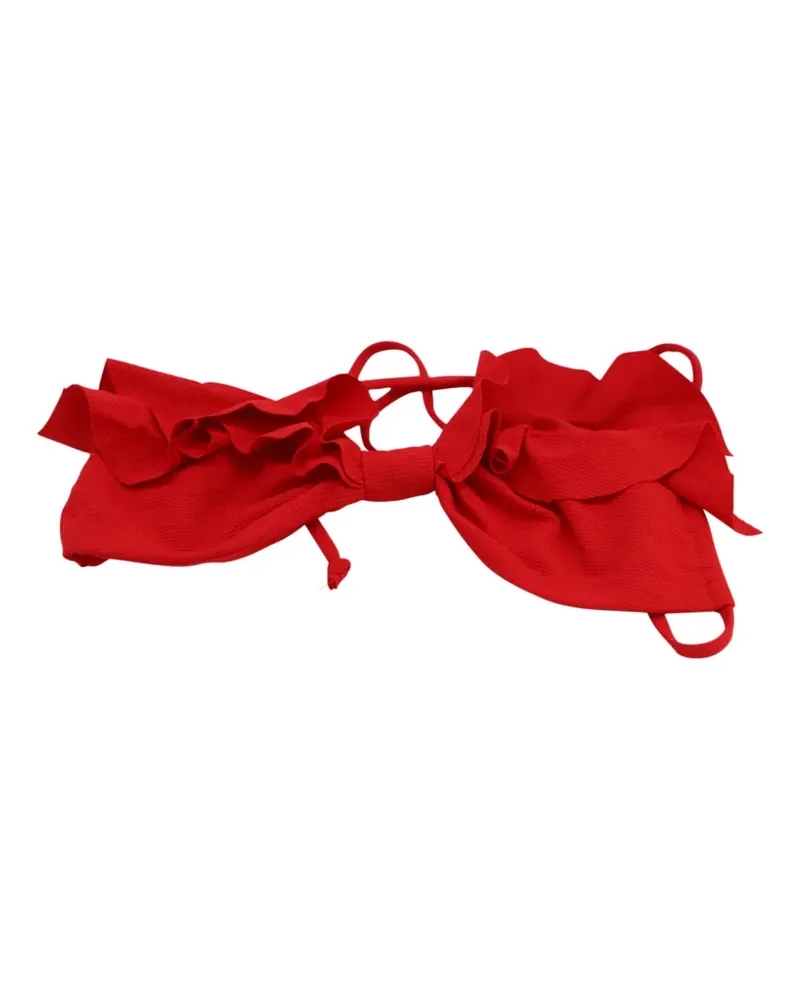 Marysia Zuma ruffled bikini top - Rot Rot