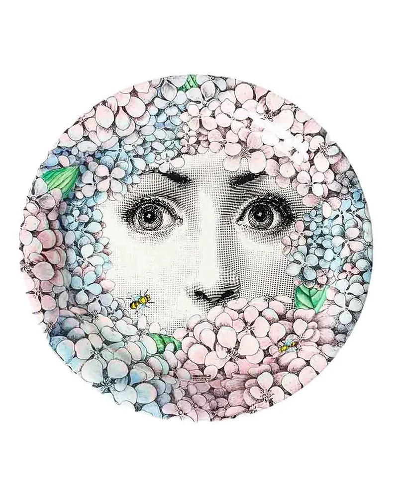 Fornasetti Ortenisa' Teller - Mehrfarbig Mehrfarbig
