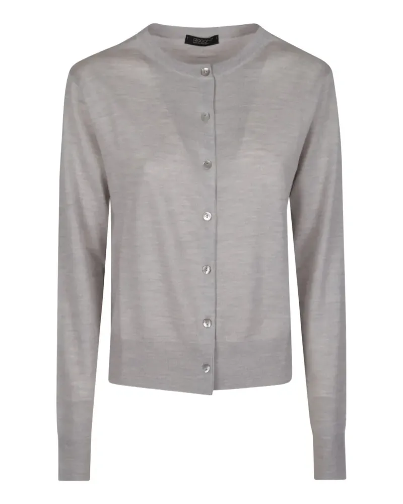 ARAGONA buttoned cardigan - Grau Grau