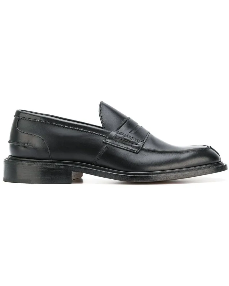 Tricker's James penny loafers Schwarz