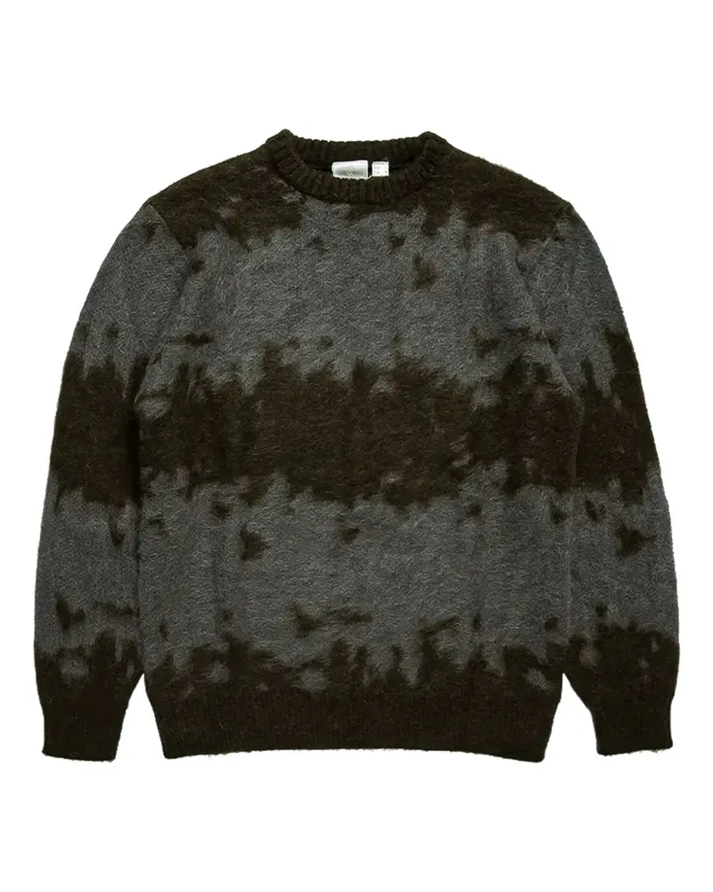 GRAMICCI Pullover mit Farbklecks-Print - Braun Braun