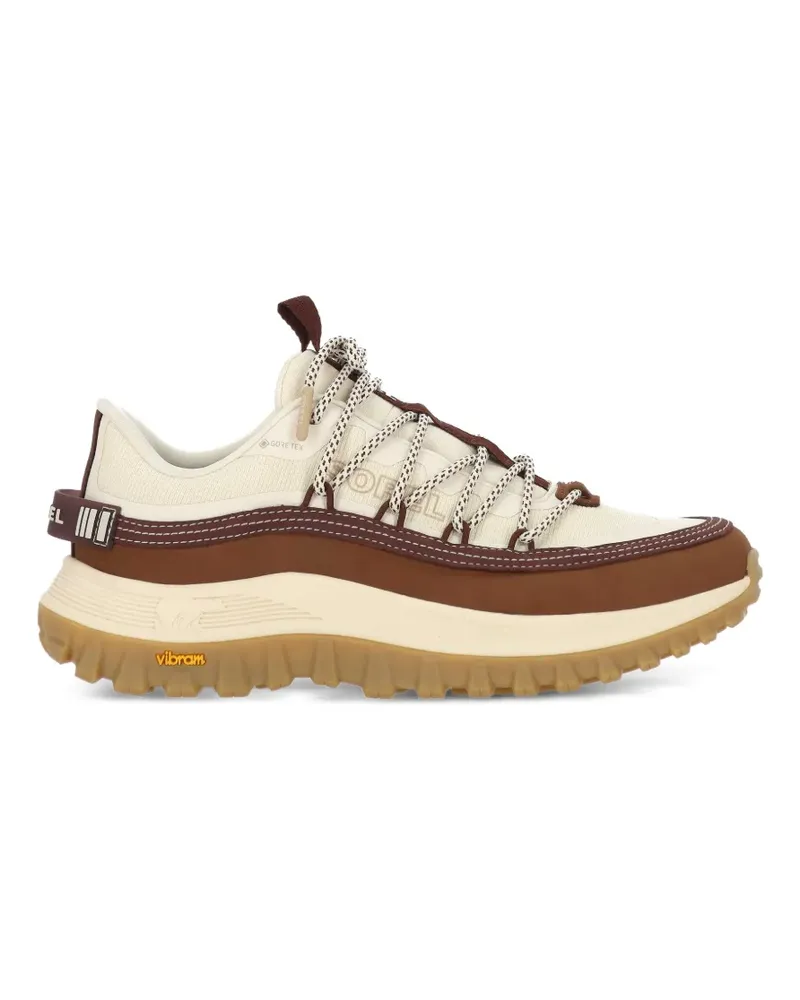 Sorel Sneakers mit Kontrasteinsätzen - Nude Nude