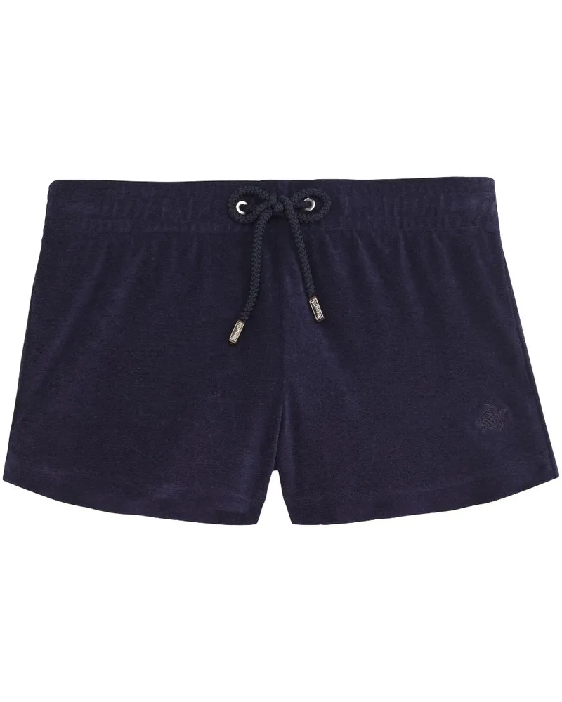 Vilebrequin Fiora Shorts aus Frottee Blau