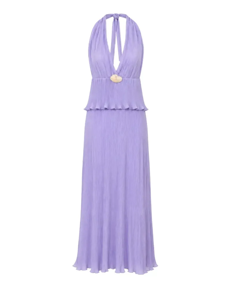 Baobab Collection pleated Merida maxi dress - Violett Violett