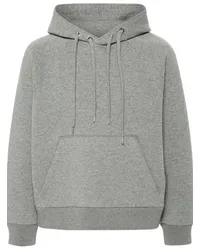 Neil Barrett Melierter Easy Raglan Hoodie Grau