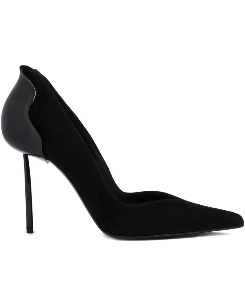 Le Silla Petalo Pumps mit Absatz 100mm - Schwarz Schwarz
