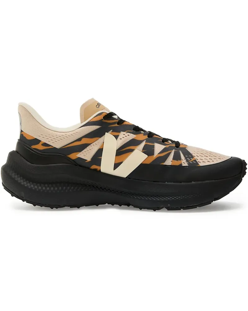 VEJA Sneakers mit Tiger-Print - Orange Orange
