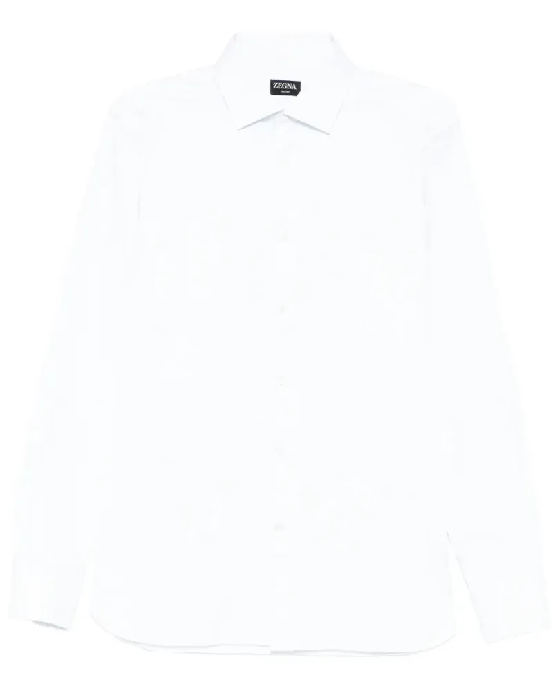 Ermenegildo Zegna Gestreiftes Hemd - Blau Blau