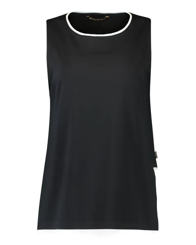 GOLDBERGH Lussuria Oberteil mit Kontrastdetails - Schwarz Schwarz