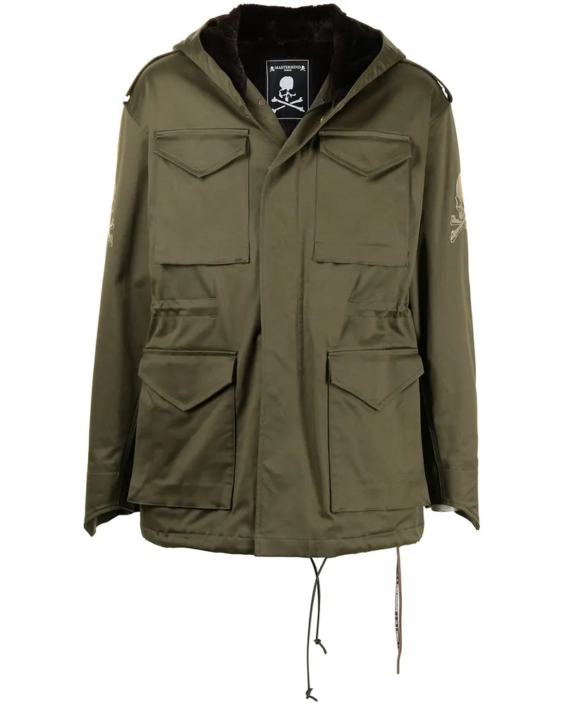 Mastermind World Windbreaker mit Kapuze - Grün Grün