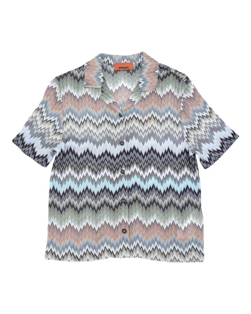 Missoni zigzag shirt - Nude Nude
