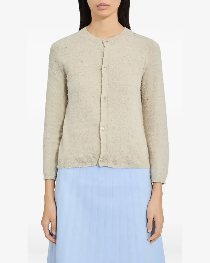 Maison Margiela Strukturierter Cardigan - Nude Nude