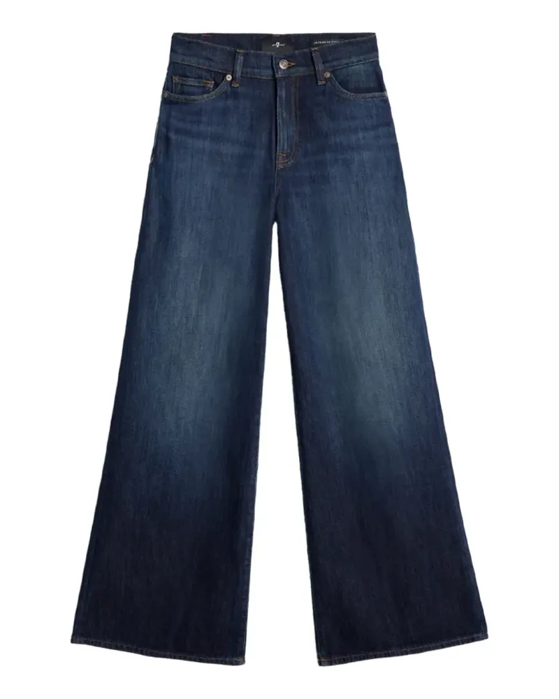 7 for all mankind Jeans mit weitem Bein - Blau Blau